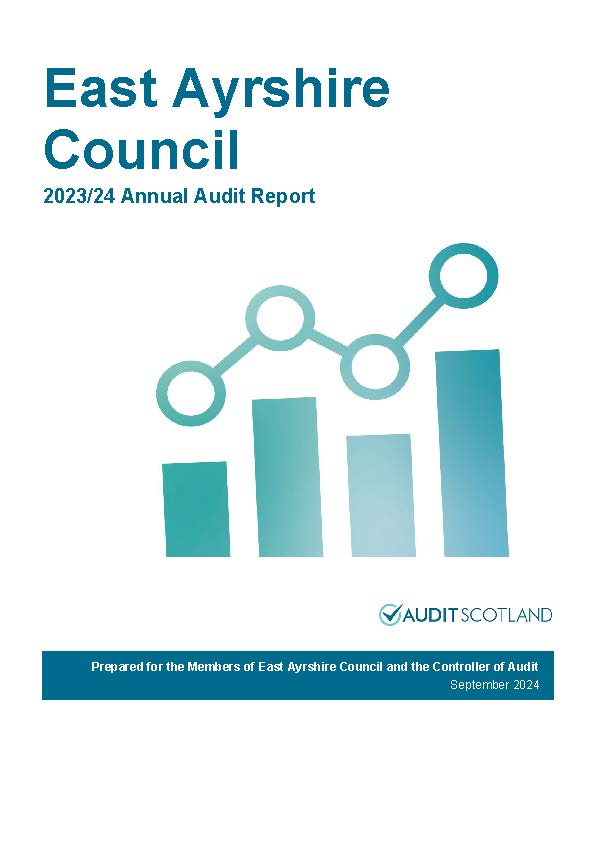 View East Ayrshire Council annual audit 2023/24