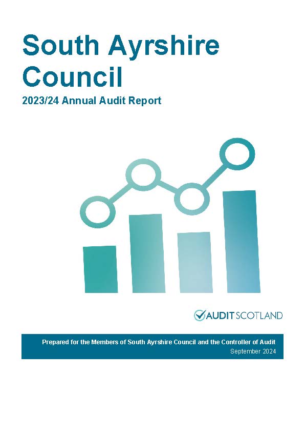 View South Ayrshire Council annual audit 2023/24