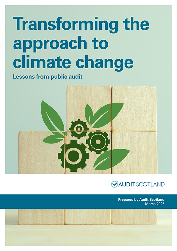 View Transforming the approach to climate change: Lessons from public audit