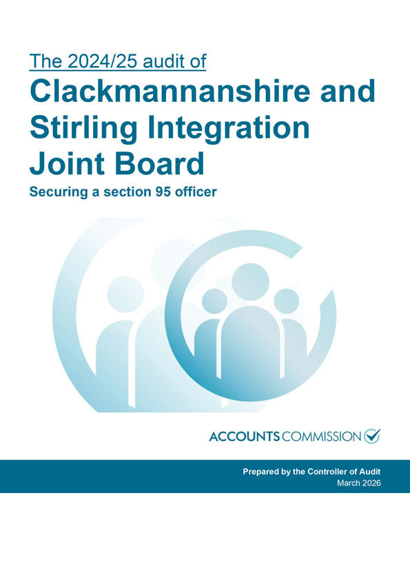 View The 2024/25 audit of Clackmannanshire and Stirling Integration Joint Board