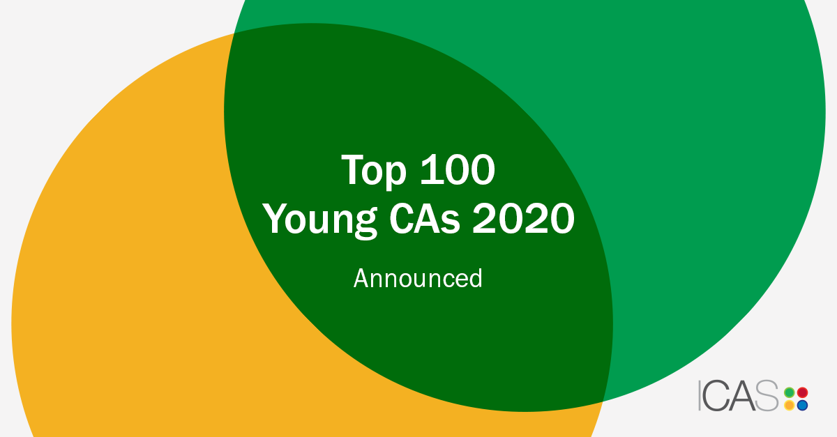 Top 100 Young CAs 2020 Announced