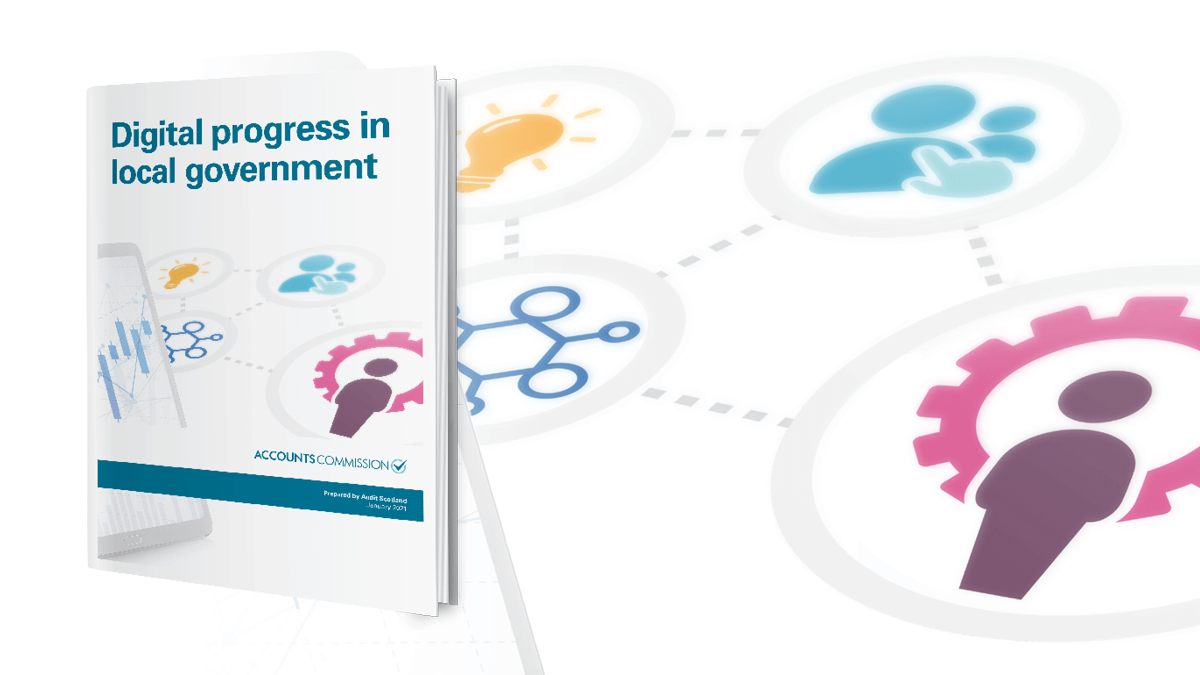 Digital progress in local government report cover
