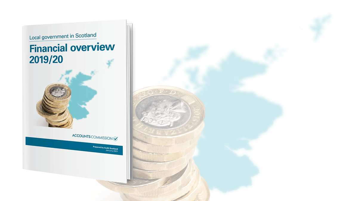 Local government in Scotland: Financial overview 2019/20 report cover