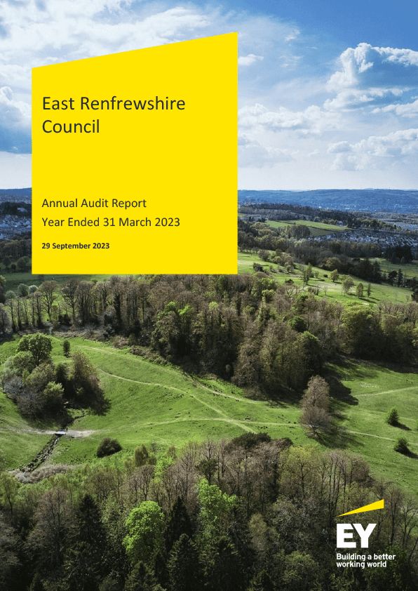 View East Renfrewshire Council annual audit 2022/23