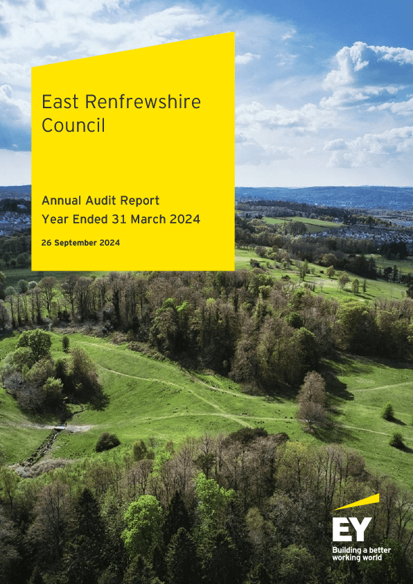 View East Renfrewshire Council annual audit 2023/24