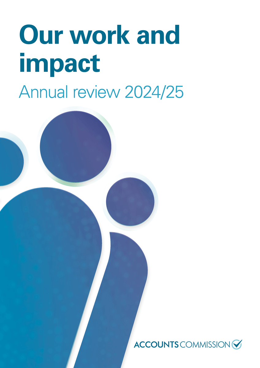 View Accounts Commission annual review 2024/25