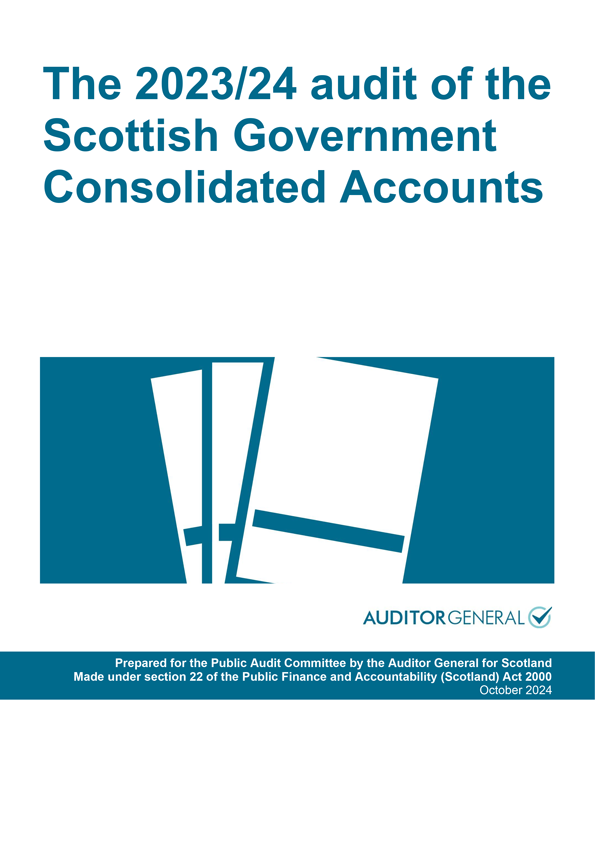 View The 2023/24 audit of the Scottish Government Consolidated Accounts