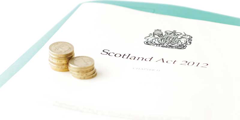 Implementing the Scotland Act 2012 cover