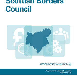 Controller of Audit report: Scottish Borders Council