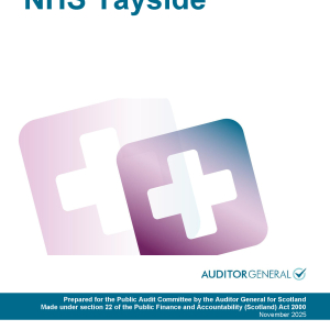 The 2024/25 audit of NHS Tayside
