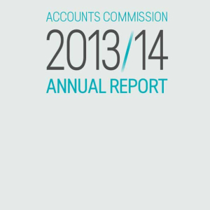 Accounts Commission annual report 2013/14