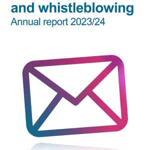 Correspondence and whistleblowing: Annual report 2023/24
