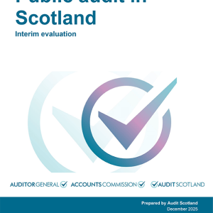 Public audit in Scotland: Interim evaluation