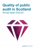 Quality of public audit in Scotland: Annual report 2022/23