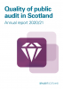 Quality of public audit in Scotland annual report 2020/21