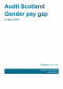 Audit Scotland: Gender pay gap 2023