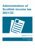 Administration of Scottish income tax 2021/22