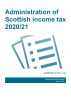 Administration of Scottish income tax 2020/21