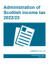Administration of Scottish income tax 2022/23
