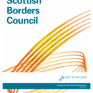 Scottish Borders Council: Best Value 2 pathfinder audit