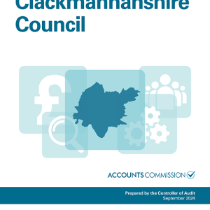 Controller of Audit report: Clackmannanshire Council