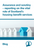 Reporting on the vital role of Scotland's housing benefit services