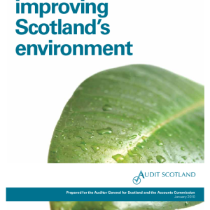 Protecting and improving Scotland's environment