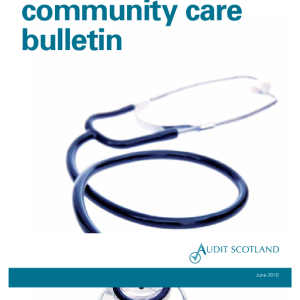 Health and community care bulletin 2010