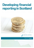Developing financial reporting in Scotland