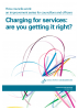 How councils work: an improvement series for councillors and officers - Charging for services: are you getting it right?