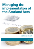 Managing the implementation of the Scotland Acts