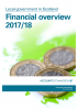 Local government in Scotland: Financial overview 2017/18