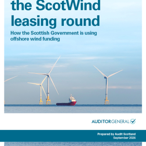 Management of the ScotWind leasing round: How the Scottish Government is using offshore wind funding