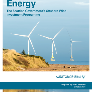 Renewable energy: The Scottish Government’s Offshore Wind Investment Programme