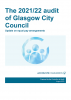 The 2021/22 audit of Glasgow City Council