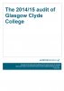 The 2014/15 audit of Glasgow Clyde College
