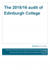 The 2015/16 audit of Edinburgh College