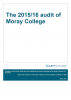 The 2015/16 audit of Moray College