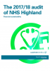 The 2017/18 audit of NHS Highland: Financial sustainability