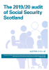 The 2019/20 audit of Social Security Scotland
