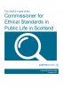 The 2020/21 audit of the Commissioner for Ethical Standards in Public Life in Scotland