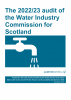 The 2022/23 audit of the Water Industry Commission for Scotland