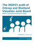 The 2020/21 audit of Orkney and Shetland Valuation Joint Board