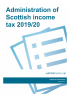 Administration of Scottish income tax 2019/20